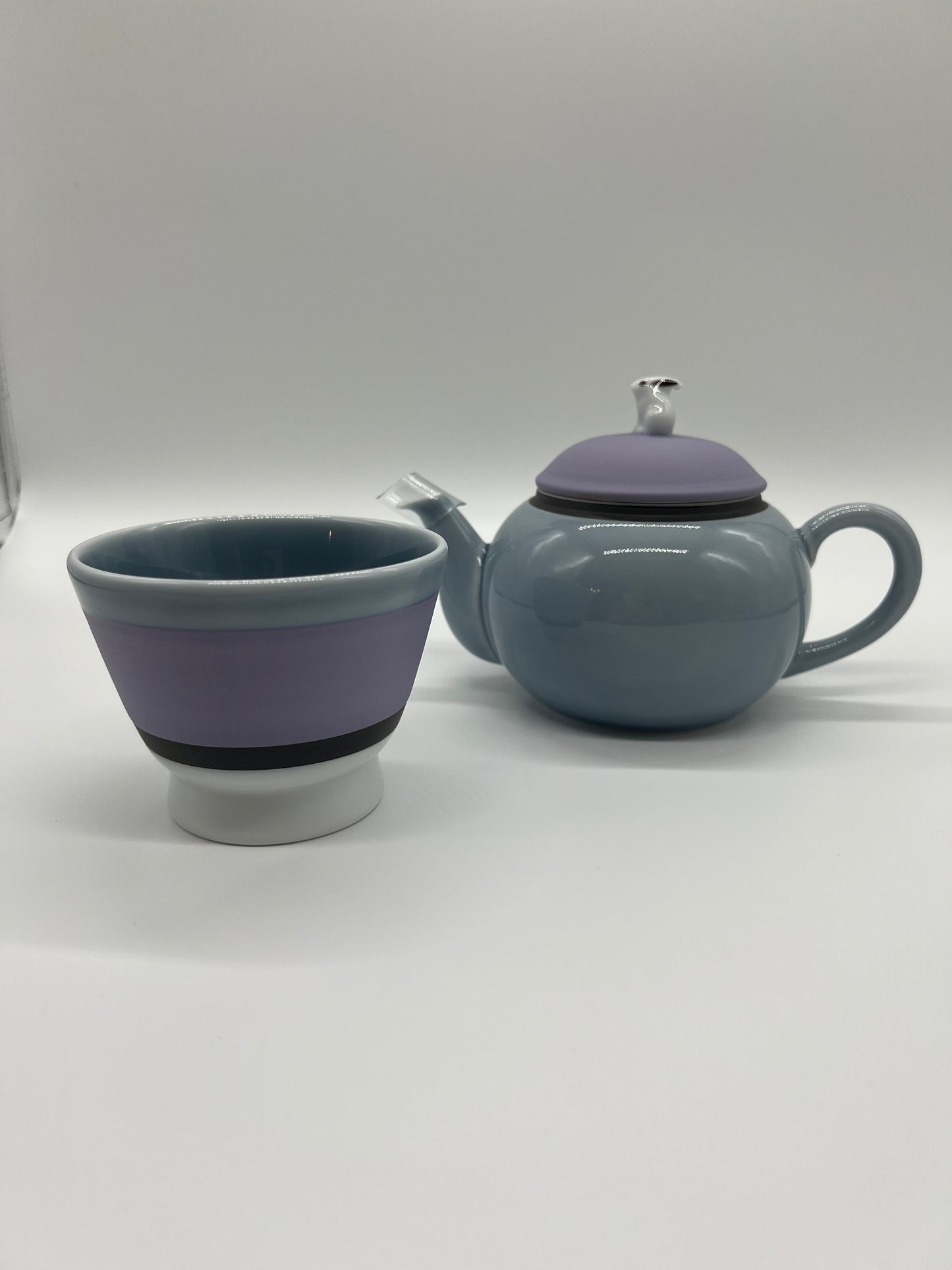 TBW-3  Fukagawa tea pot and cup