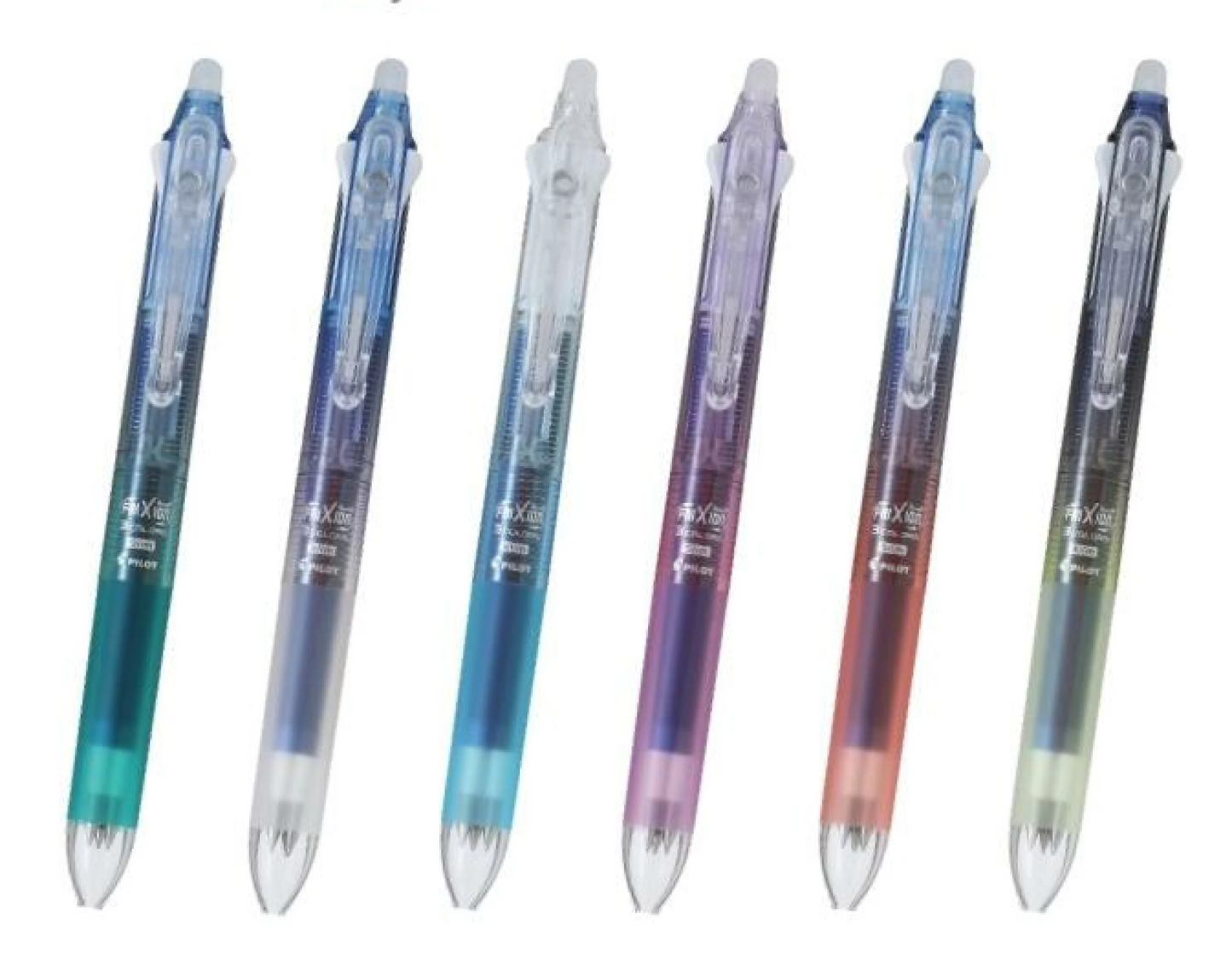 STA-1 Pilot Fricktion pens 3 in 1 (0.38mm) x 6