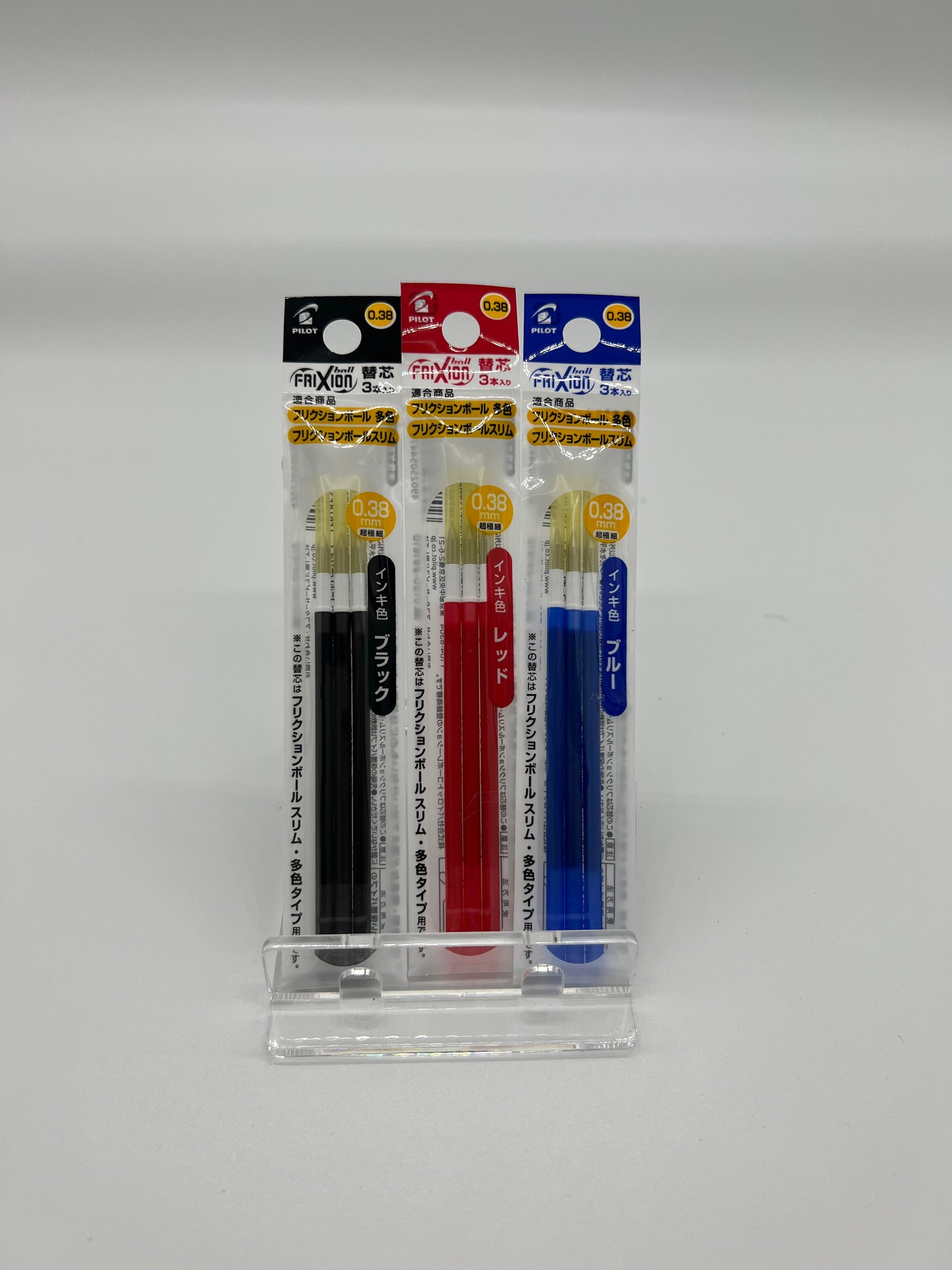 STA-1 Pilot Fricktion pens 3 in 1 (0.38mm) x 6