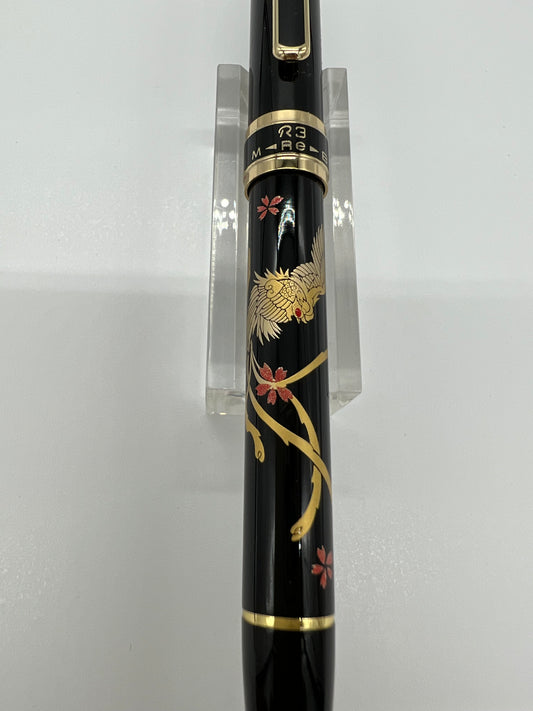 STA-3 Modern Maki-e 3 in 1 (black, red ball pen and mechanical pencil)