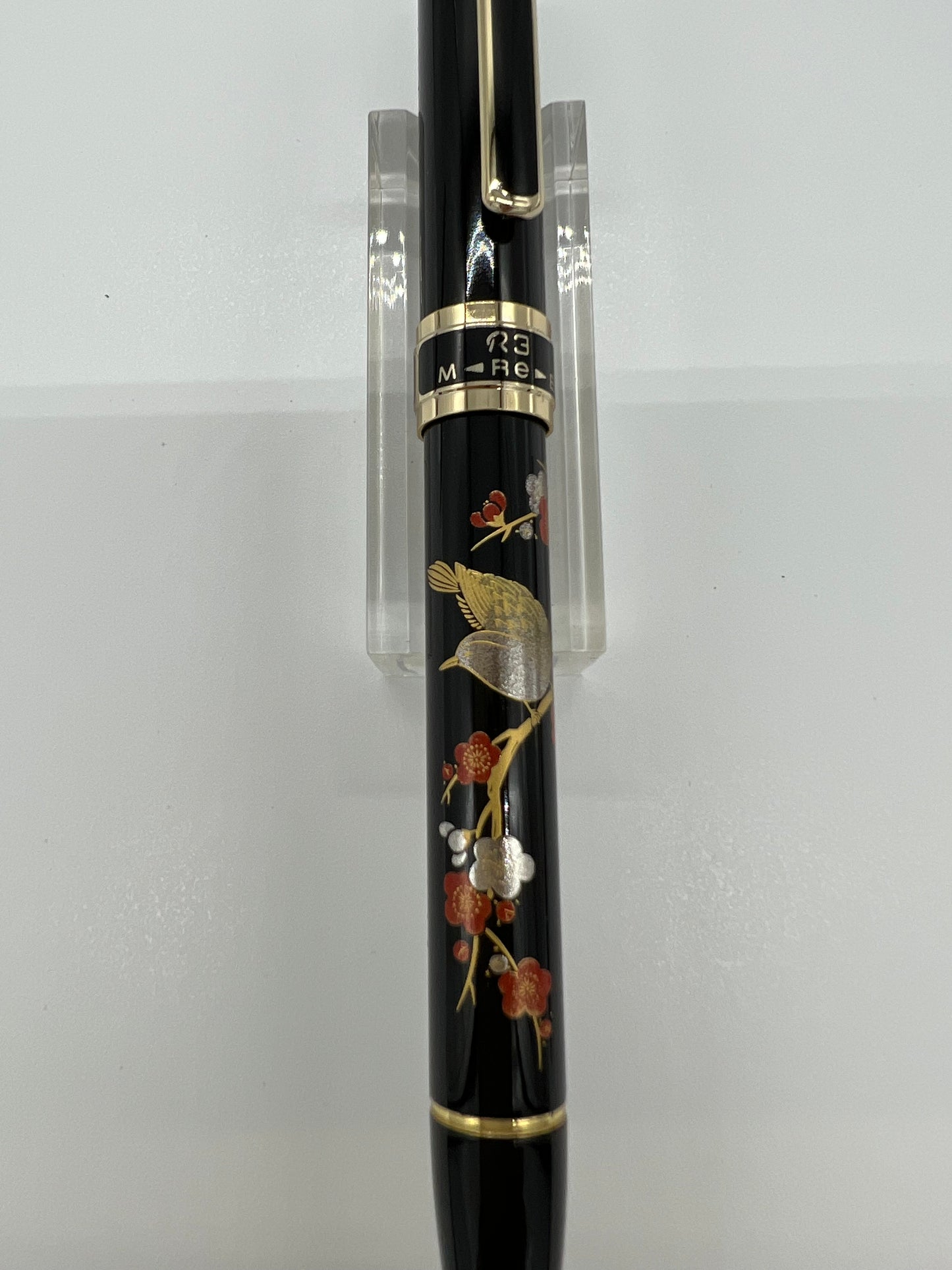 STA-3 Modern Maki-e 3 in 1 (black, red ball pen and mechanical pencil)